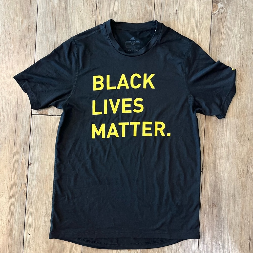Adidas Black Lives Matter Short Sleeve Tee